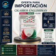 Oferta de Importación | Cigarros Englishman 2 Click - Img 55681561