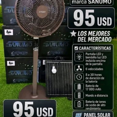 Catalogo de Ventiladores Recargables - 2/2