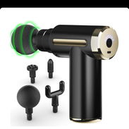 Masajeador de percusión portátil cotsoco NM16 mini recargable con 4 cabezales - Img 57630172