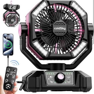 Ventilador recargable, portable tire inflator, power bank - Img 118666478
