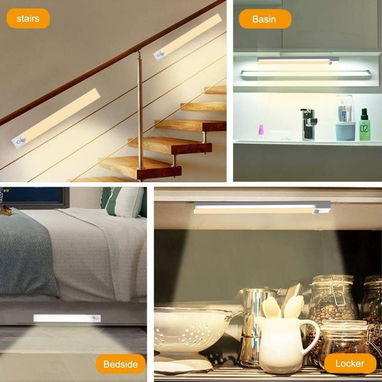 * Set de 3 Luces LED USB Recargables con sensor de movimiento - Img 121527972