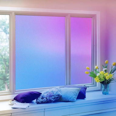 Película de privacidad para ventana, adherencia estática, bloqueo ultravioleta, control de calor, tinte de vent - 2/8