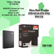 Disco Duro Externo 5TB SEAGATE ONE TOUCH - Img 49540627