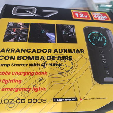 Arrancador Auxiliar Con Bomba de Aire - 3/3