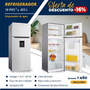 Refrigerador de 16pies³ marca eko garantía un año - Img 55253421