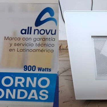 Microwave Horno 20 litros All Novu potencia precio 700w $105 USD con transporte incluido Factura y garantía - Img 121516787