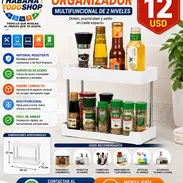 ESTANTE ORGANIZADOR MULTIFUNCIONAL NUEVAS EN CAJA!!! - Img 52029363