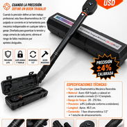 Llave Torque o Torquimetro 1/2- Llave Dinamométrica, Mecánica ±4% Precisión con Estuche. - Img 57061847