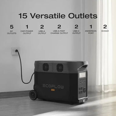 Ecoflow Delta Pro 3600Wh, Garantía de 1 mes, Entrega por un mínimo costo adicional para toda La Habana - 3/9
