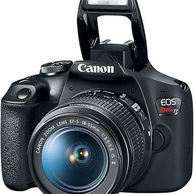 Cámara DSLR Canon EOS Rebel T7 | Sensor CMOS APS-C de 24,1 MP con procesador de imagen DIGIC 4+ | Wi-Fi y NFC integrados - Img 123502499