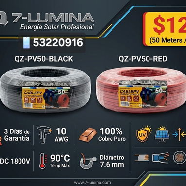 🌞‼️PANELES SOLARES: MILEXUS 500W, Longi 225W, JaSolar 550W|Cable fotovoltaico, conectores mc4, bases y más... - 4/7