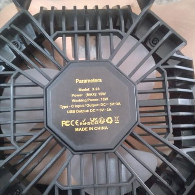 Ventilador recargable - Img 123409755