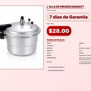 OLLA DE PRESIÓN DESMATT . - Img 57103124