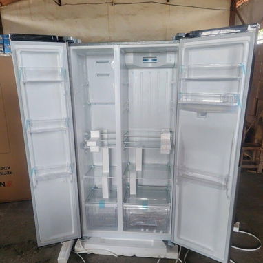 Refrigerador Side by Side 18 pies Nizzato Doble puerta dispensador de agua de Congelación Seca precio 910 USD Transporte - 2/4