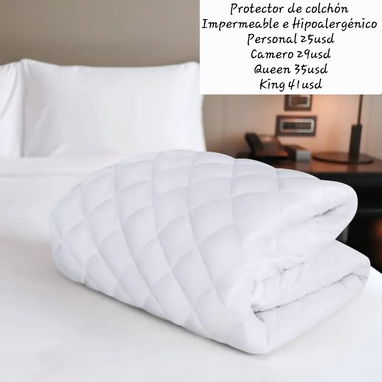 Protector Impermeable e Hipoalergénico de colchón y almohada - Img 122154856