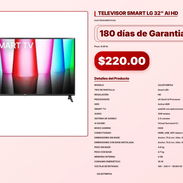 TELEVISOR SMART LG 32" AI HD . - Img 57104216