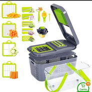 ☺️ Cortador de verduras de 21 piezas ideal para la cocina 25 usd 56740324 - Img 57196599