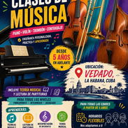 🎹 Clases de Piano, Violín, Trombón y Contrabajo – Vedado - Img 55947485