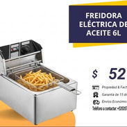 Freidora electrica de aceite 6L - Img 55981641