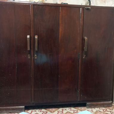 Cama de hierro con colchón, aparador, estante de cocina, chifórrover - Img 125997798