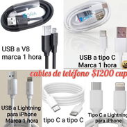Cables de teléfono tipo C, V8 y iPhone - Img 55325948