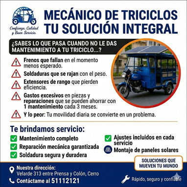 Mecánico de Triciclos - 3/6