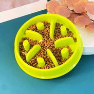 Plato para mascotas comederos de alimentación lenta  antiasfixia - Img 56270966
