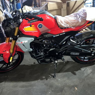 *MOTO DE GASOLINA DEPORTIVA FURIA 250CC 🏍️*  ⚙️𝘾𝘼𝙍𝘼𝘾𝙏𝙀𝙍Í𝙎𝙏𝙄𝘾𝘼𝙎 : • 250 CC - Img 123696570