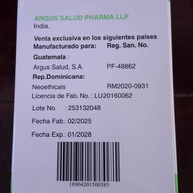⚕️- Amoxicilina 500 mg, 1 Tira de 10 Capsula -⚕️ - Img 97755269