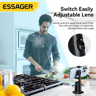 Trípode Essenger con seguimiento automático de rostros 🌐 - 5/10
