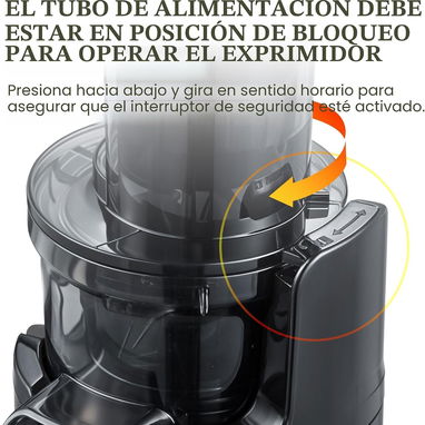 Extractor de Jugos - obten zumo de las frutas y vegetales sin pérdidas de vitaminas y nutrientes - 5/7