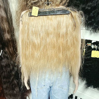 Cortinas de cabello natural, implante, extensiones, mechones, nudo brasileño  Grapado, hilo, pelucas lace frontal,etc... - 3/10