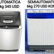 Lavadoras KONKA Semiautomática 6kg a 270 USD Automática 5kg a 345 USD nuevas con garantía 🎁 acepto pago cup y en el ext - Img 45767923