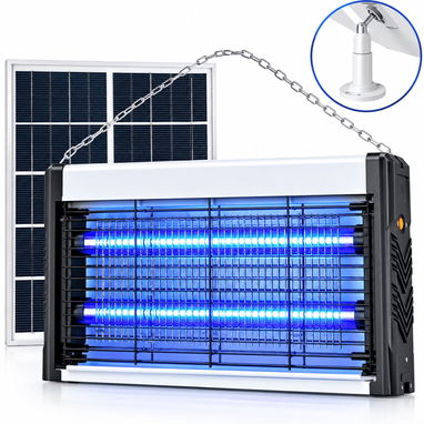 Lámpara atrapa mosquitos Solar/trampa UV de atracción - 2/2