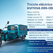 Triciclo eléctrico KAVITOVA - Img 56173748