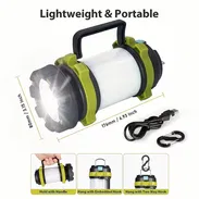 LINTERNA LED RECARGABLE USB (IP44 CAMPING EMERGENCIA) - Img 55389015