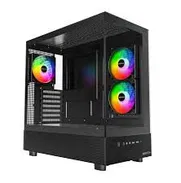 NEW☘️ MONTECH XR, ATX Mid-Tower,3 ventiladores ARGB, panel de vidrio templado dual☎️☎️ 52507248 - Img 48627220
