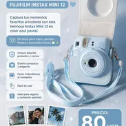 📸💙 Cámara Instantánea Fujifilm Instax Mini 12 💙📸 ✨ Captura tus mejores momentos al instante - Img 56403222