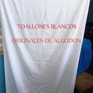 SABANAS BLANCAS NUEVAS DE ALGODÓN Y TOALLAS Y FUNDAS Y - Img 55739218