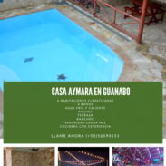 ⭐ Renta casa con piscina de 6 habitaciones o si desea menos,en Guanabo,capacidad 15 personas - Img 44361971
