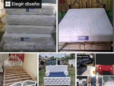 Se venden mobiliario escaparate estantes multimueble camas y colchones para embellecer su hogar 🏡 - Img main-image-45846848