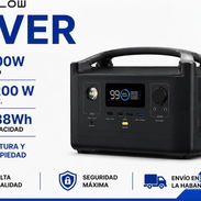 ECOFLOW RIVER 288Wh 600W Pico 1200W 420 USD San Miguel del Padrón Mensajería con costo - Img 57480857