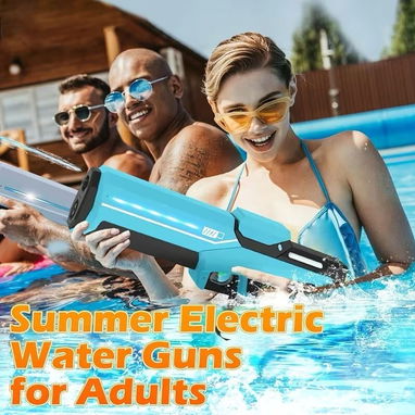 🌊Pistola de Agua Eléctrica con Absorción Automática y Largo Alcance🌊 - Img 124262791