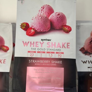 WHEY PROTEIN SHAKE SYNTRAX 2LBS - 8/10