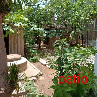 CASA INTERIOR UBICADA EN SANTA FE PLAYA   DE  ☝️ CUARTO GRANDE CON SU CLOSET , BAÑO 🚽 AZULEJEADO, COCINA AZULEJEADA - 5/6