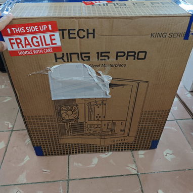 Chasis gabinete Montech KING 15 PRO tipo pecera nuevo en caja!!! - Img 123782761