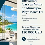Busco casa en Playa, Santa Fe, Jaimanitas y otras ubicaciones con vista al mar - Img 58111993
