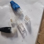 Conectores RJ45 cable de red cat 5, cat6, cat6A - Img 55704665