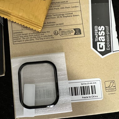 Mica de cristal para Apple Watch Serie 10 y Serie 11 de 42 y 46mm - Img 113798215