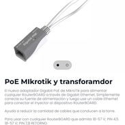 Adaptador Gigabit PoE de MikroTik - Img 57282568